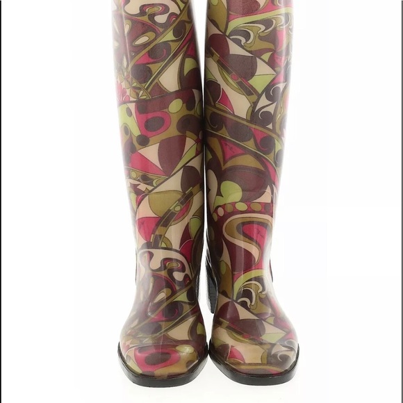 emilio pucci rain boots
